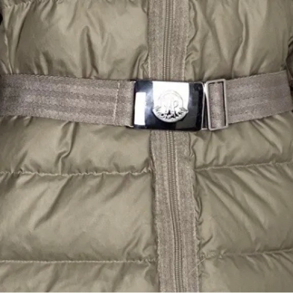 Moncler size large in tan color super cute light but warm - Picture 3 of 15